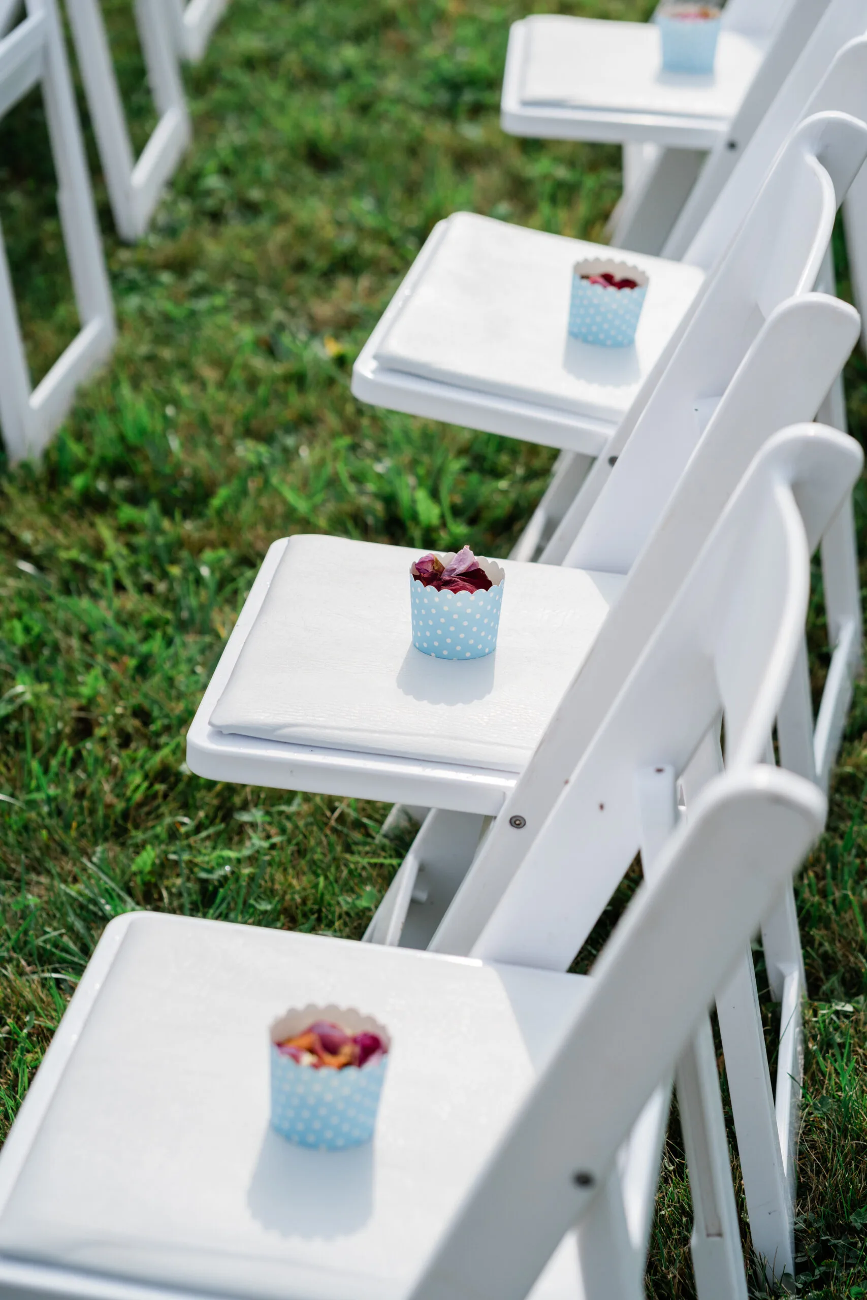 Marina and Colin's Ceremony Set up 2